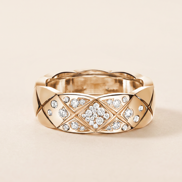 C Crush Paved Small Model Ring