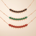 Clash De Gemstone Pendant Necklace