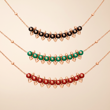 Clash De Gemstone Pendant Necklace