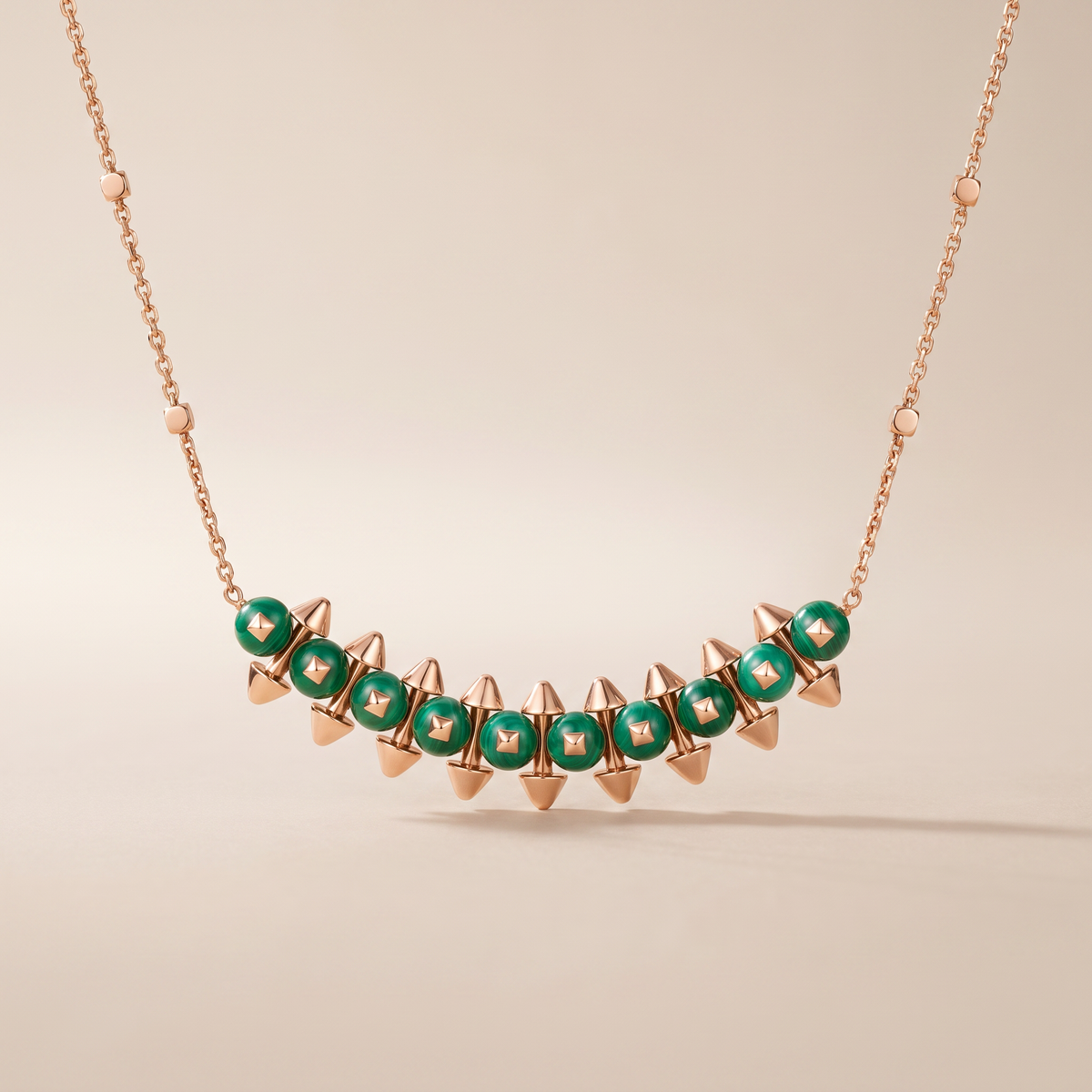 Clash De Gemstone Pendant Necklace