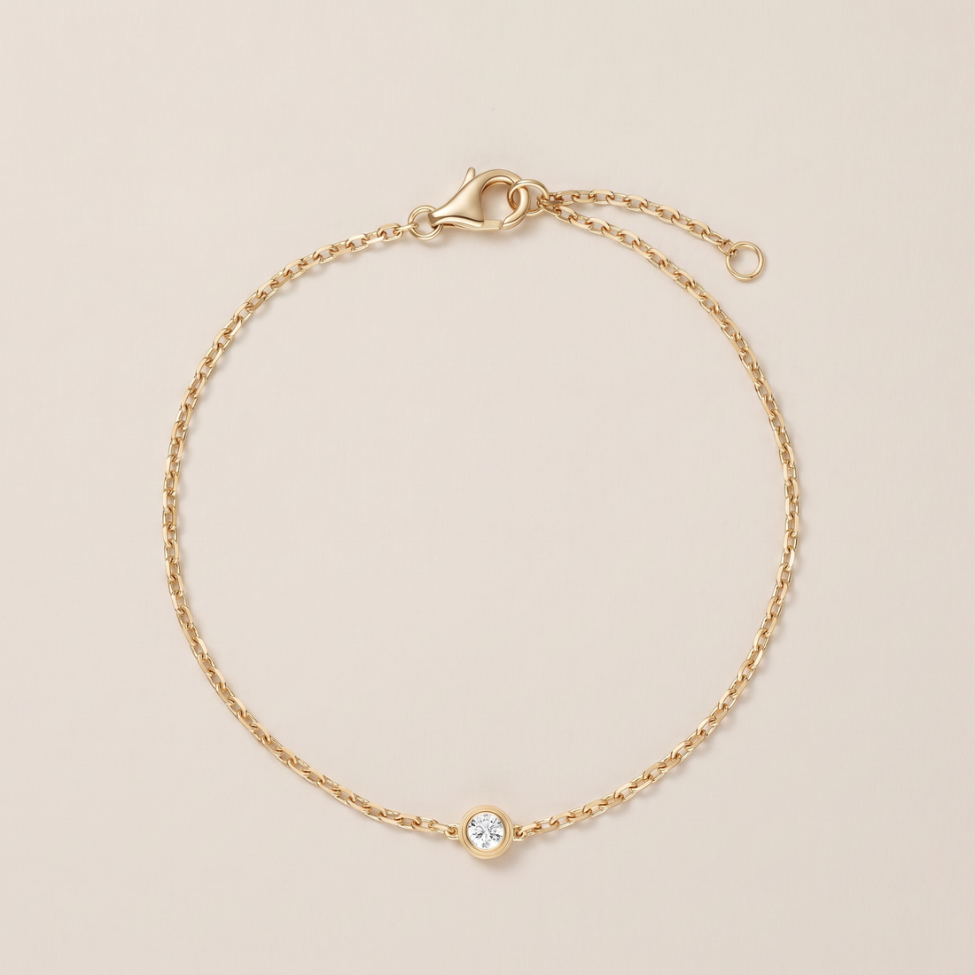 D'Amour 1 Diamond On Chain Bracelet