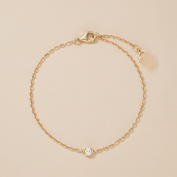 D'Amour 1 Diamond On Chain Bracelet