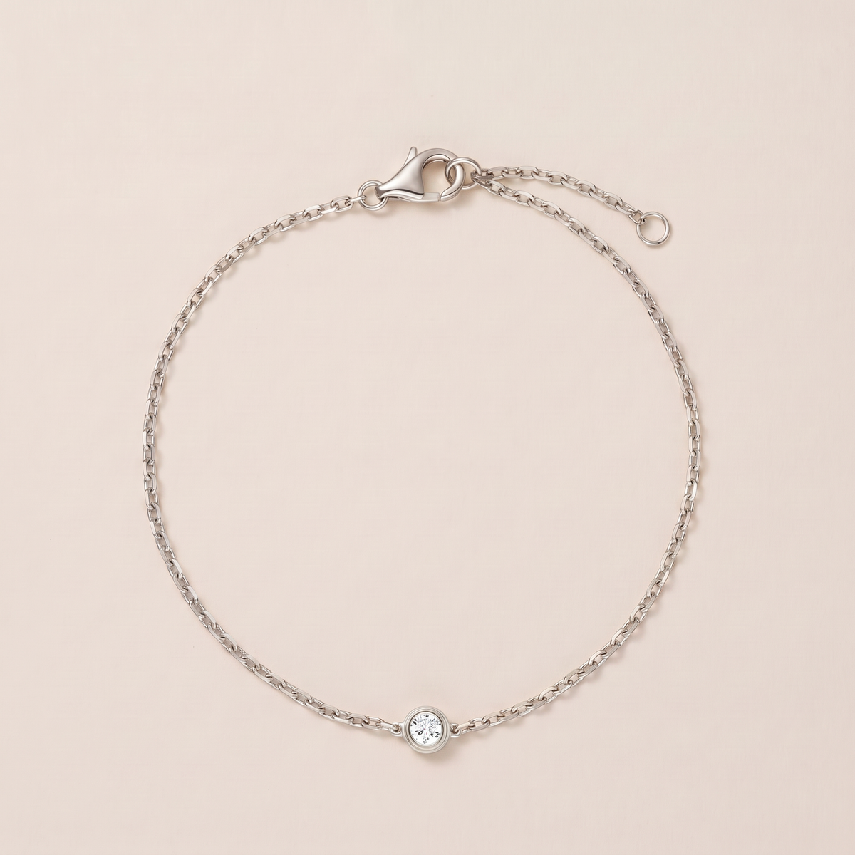 D'Amour 1 Diamond On Chain Bracelet
