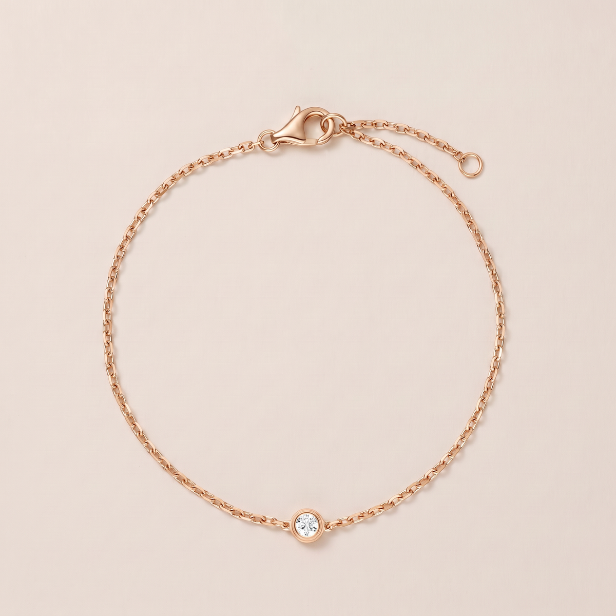 D'Amour 1 Diamond On Chain Bracelet