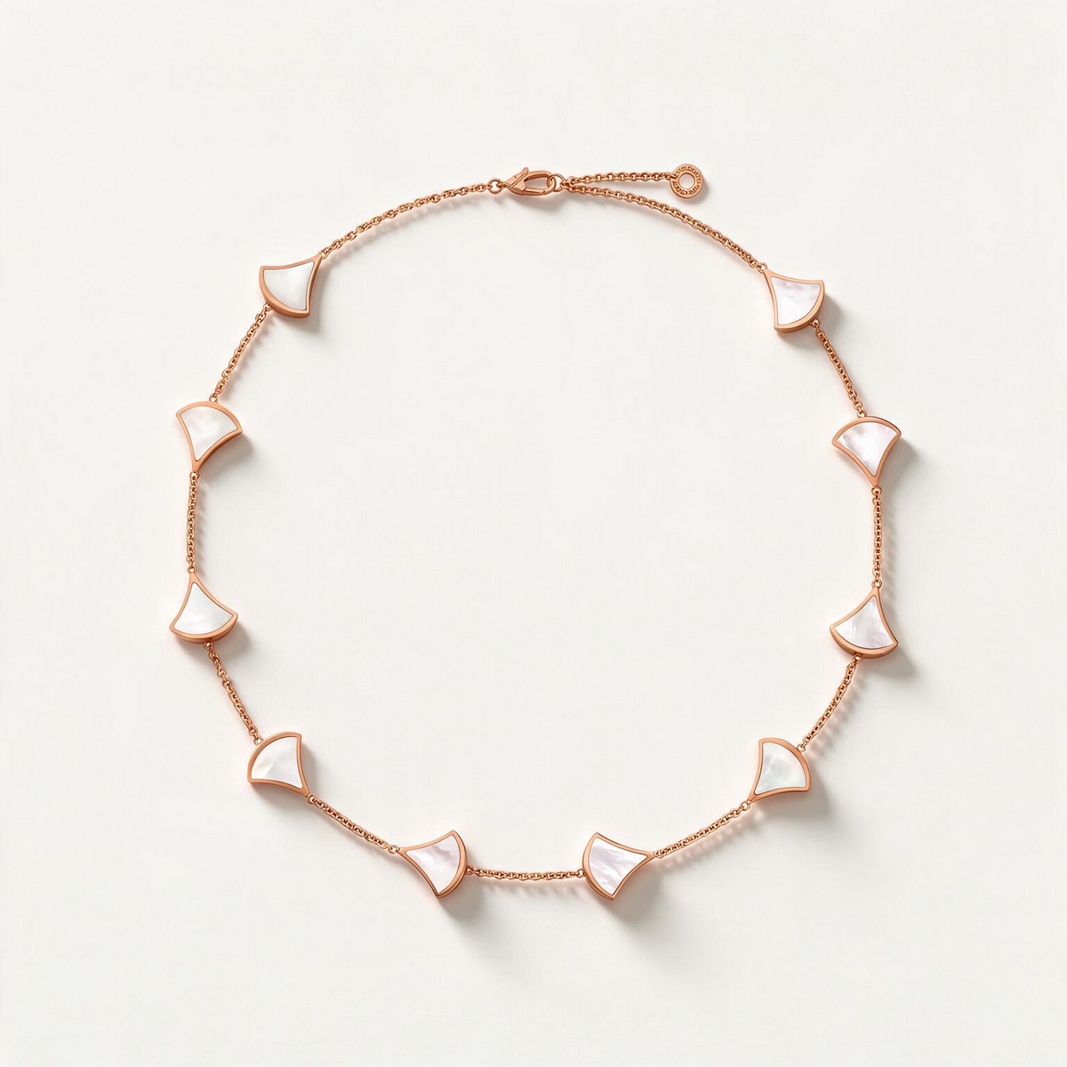 Diva's Dream 10 Motifs Mother Of Pearl Necklace