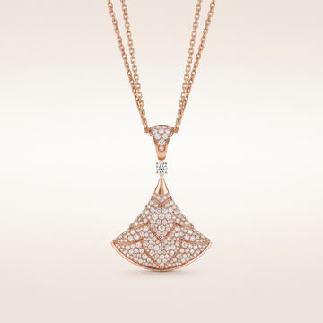 Diva's Dream Full Paved Long Necklace