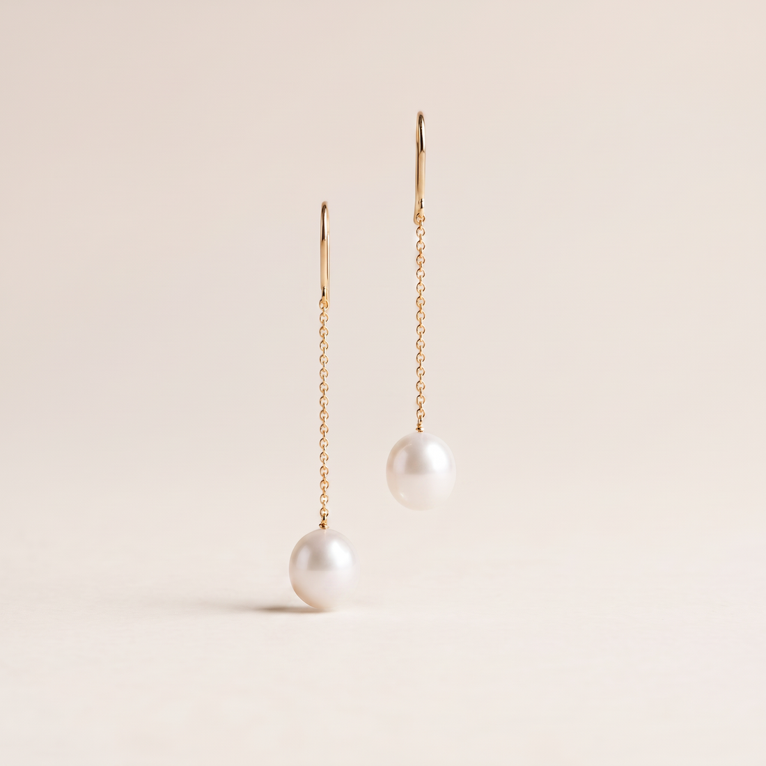 Elsa Peretti Pearl Drop Earrings