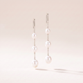 Elsa Peretti Pearls On Chain Drop Earrings