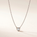 Elsa Peretti Solitaire Diamond Necklace
