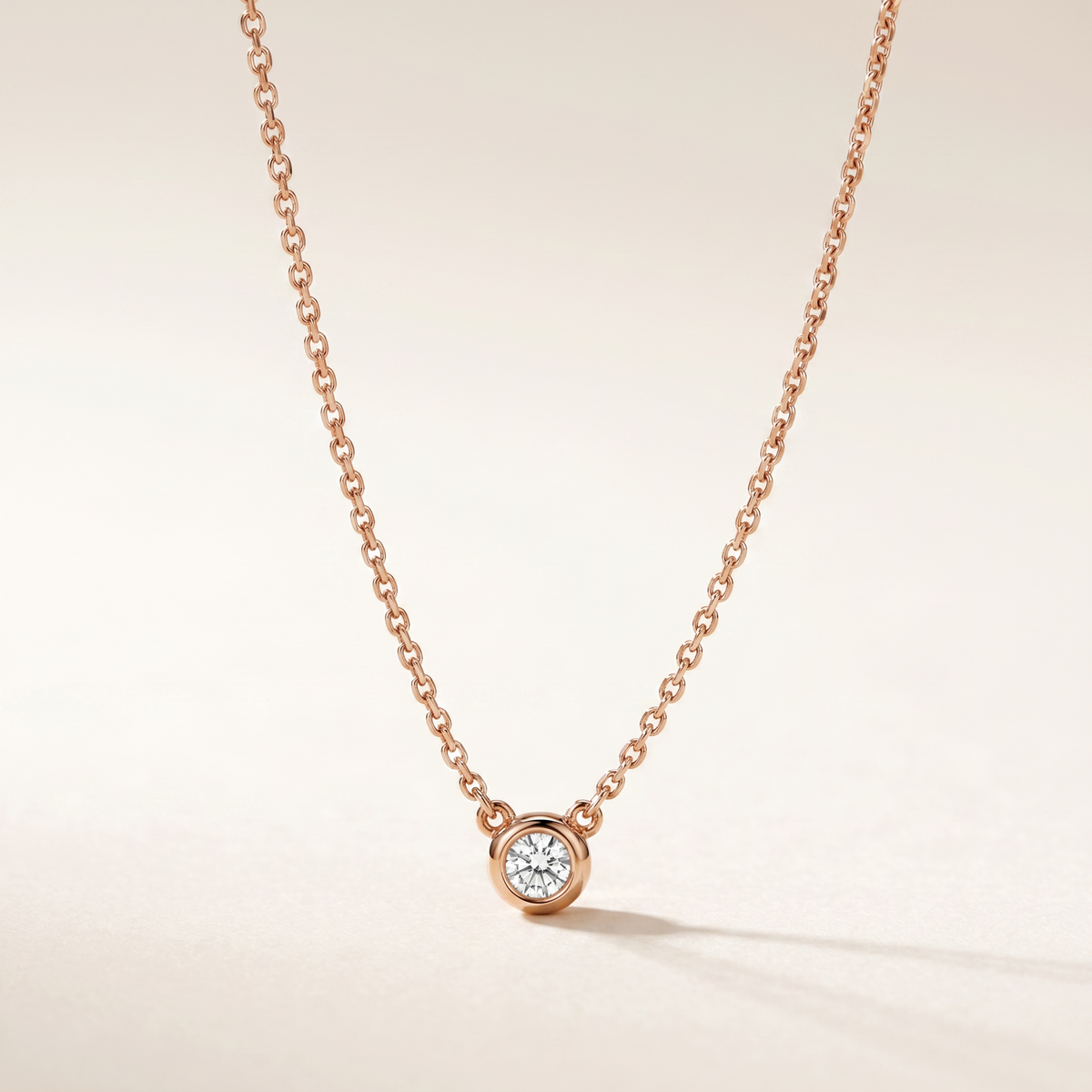Elsa Peretti Solitaire Diamond Necklace