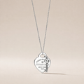 Heart & Key Pendant Necklace