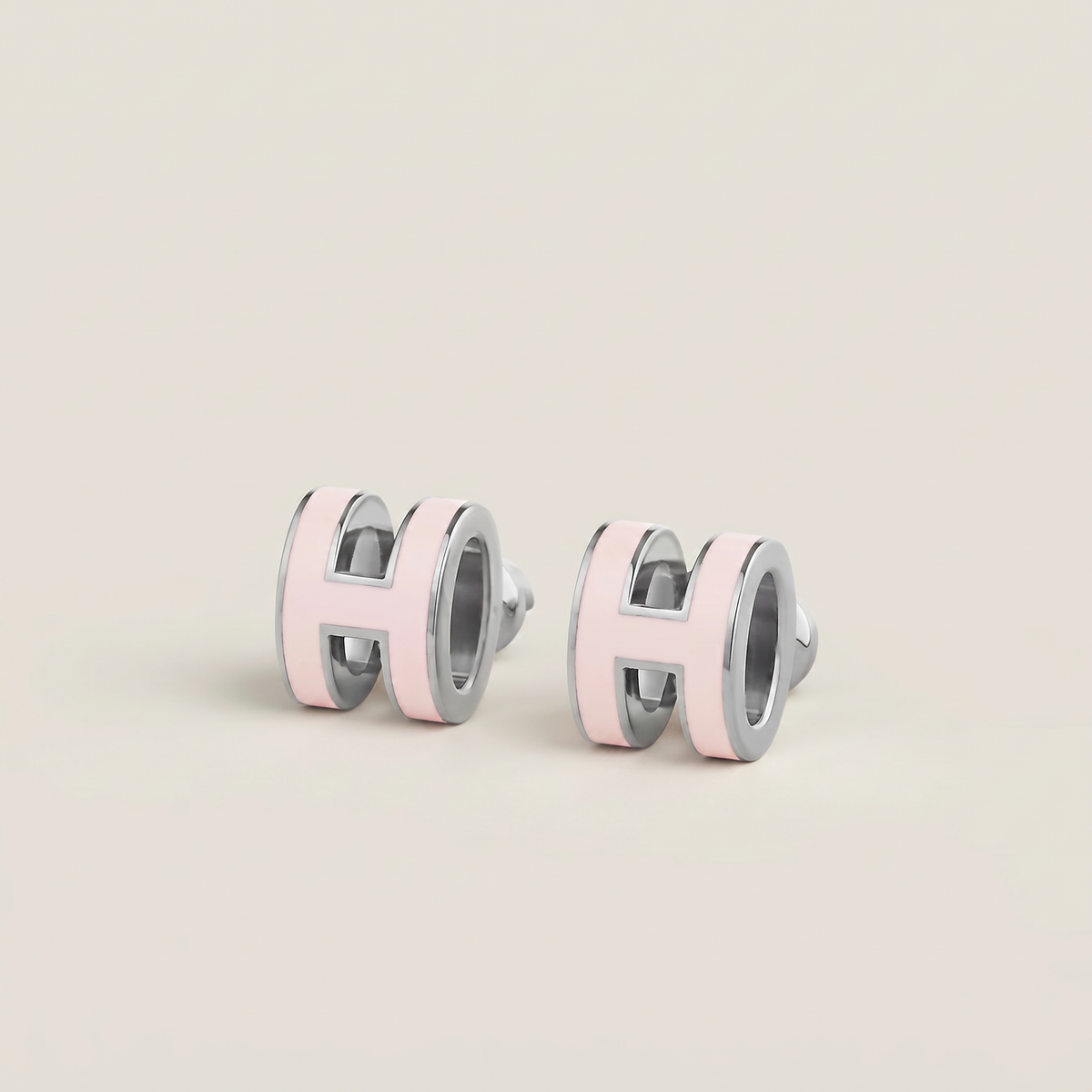 Mini Pop H Hoop Earrings