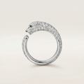 Panthère De Diamond Pavé Ring