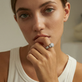 Panthère De Diamond Pavé Ring