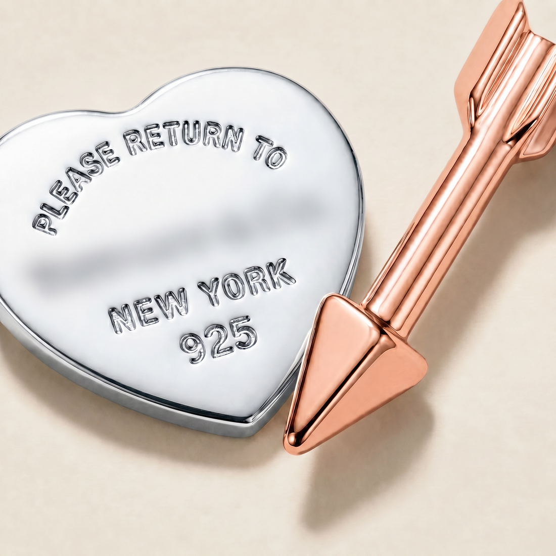 Return To Lovestruck Heart Tag & Arrow Earrings