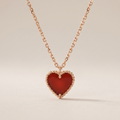 Sweet Alhambra Heart Pendant Necklace