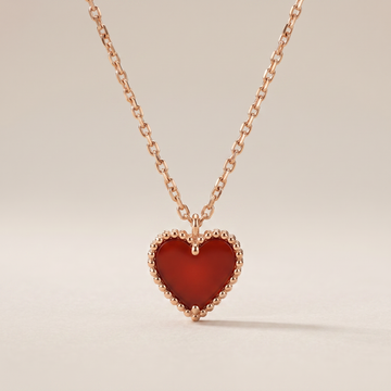 Sweet Alhambra Heart Pendant Necklace
