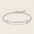 T Smile Curved Bracelet
