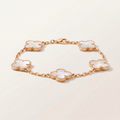 Vintage Alhambra 5 Motifs Mother of Pearl Bracelet
