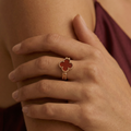 Vintage Alhambra Reversible Ring