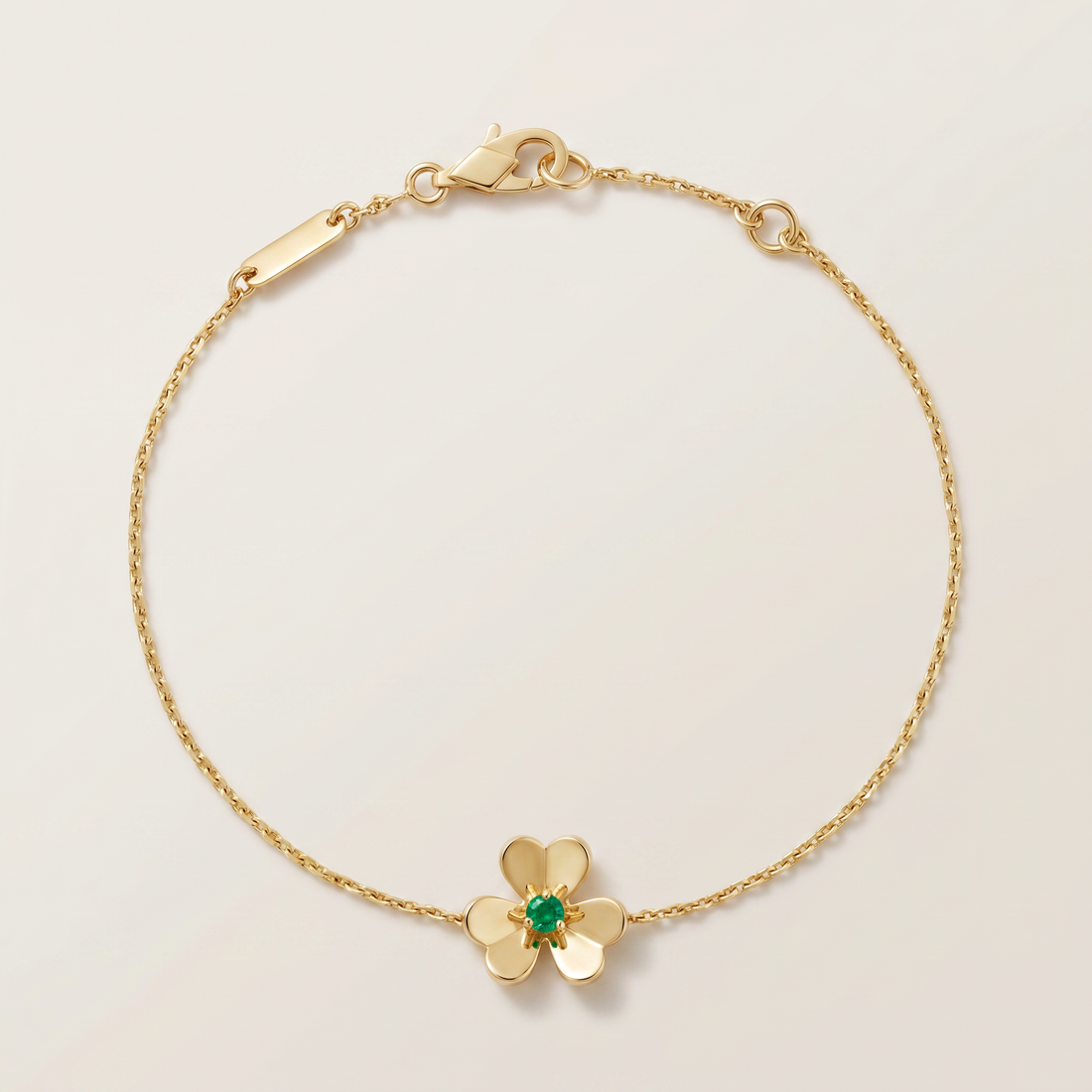 Frivole Emerald Clover Bracelet