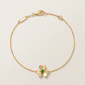 Frivole Emerald Clover Bracelet