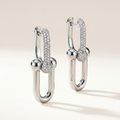 HardWear Large Link Pavé Earrings