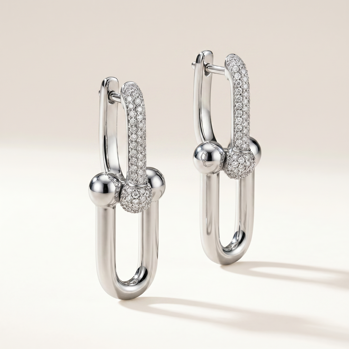 HardWear Large Link Pavé Earrings