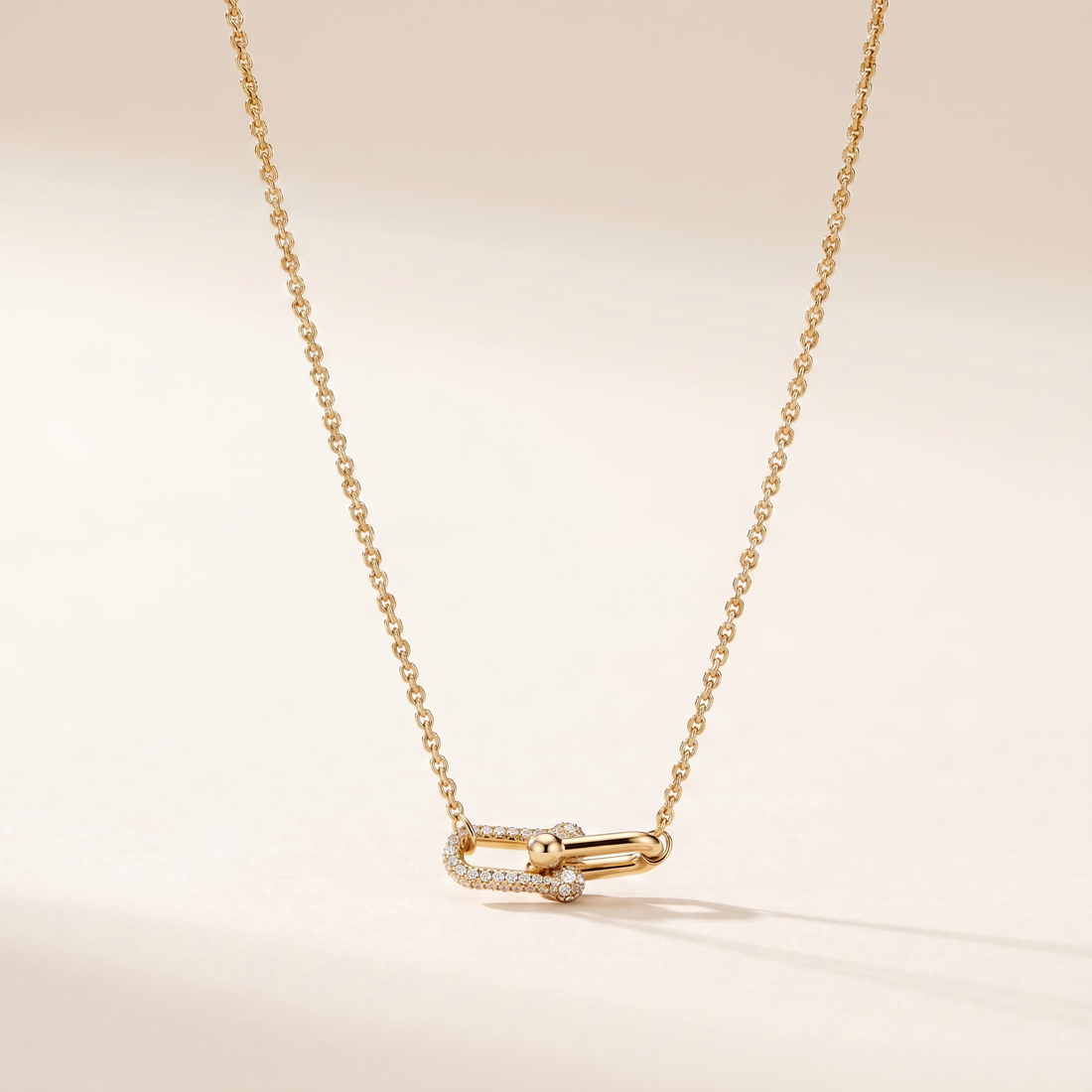 HardWear Pavé Link Pendant Necklace
