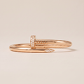 Juste Un Clou Large Pavé Diamonds Nail Bracelet