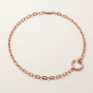 Juste Un Clou Pavé Diamonds Link Necklace