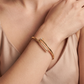 Juste un Clou Pavé Nail Bangle Bracelet