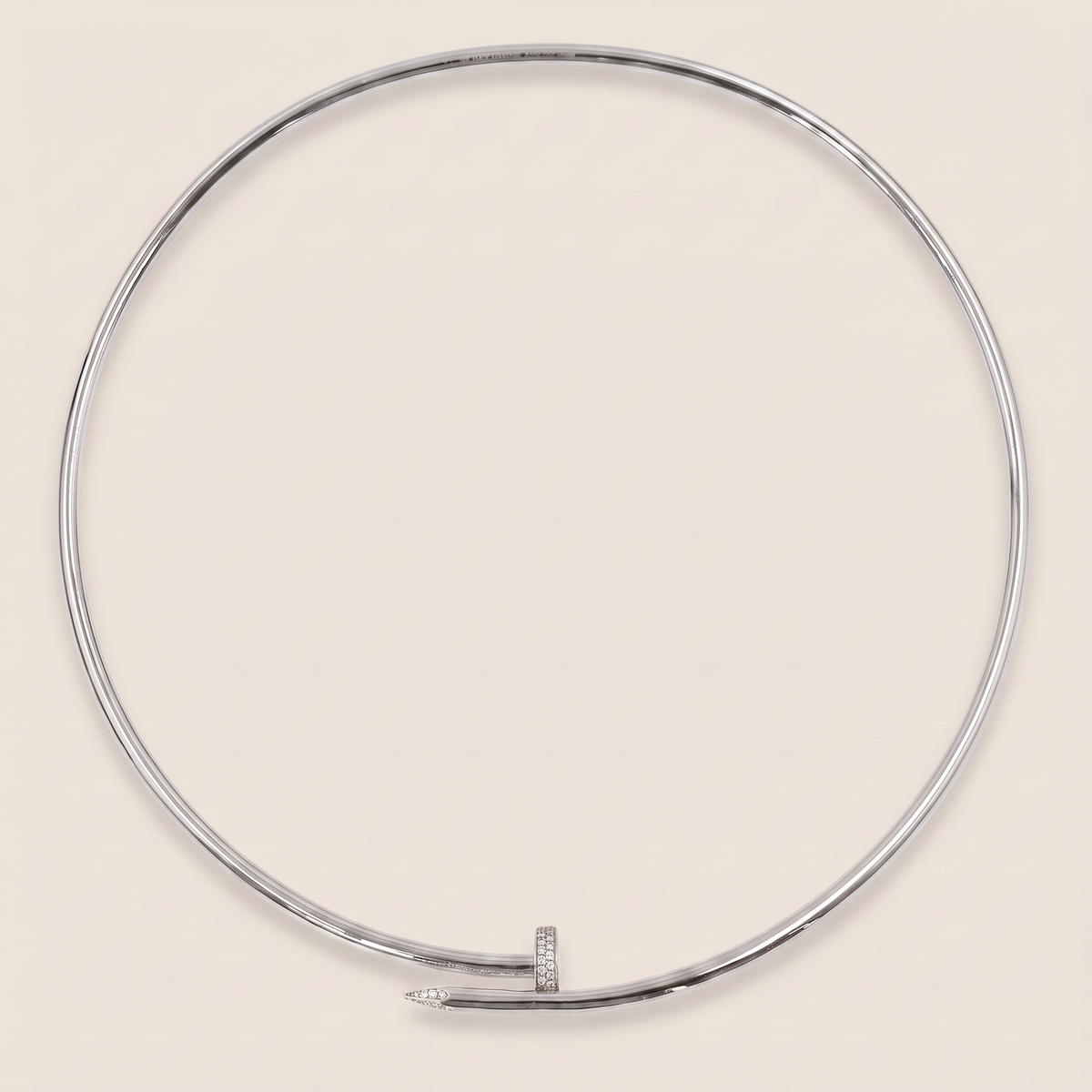 Juste Un Clou Torque Necklace