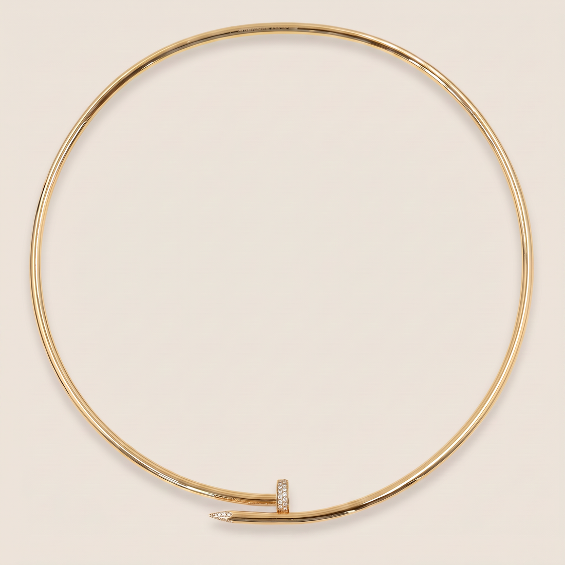 Juste Un Clou Torque Necklace