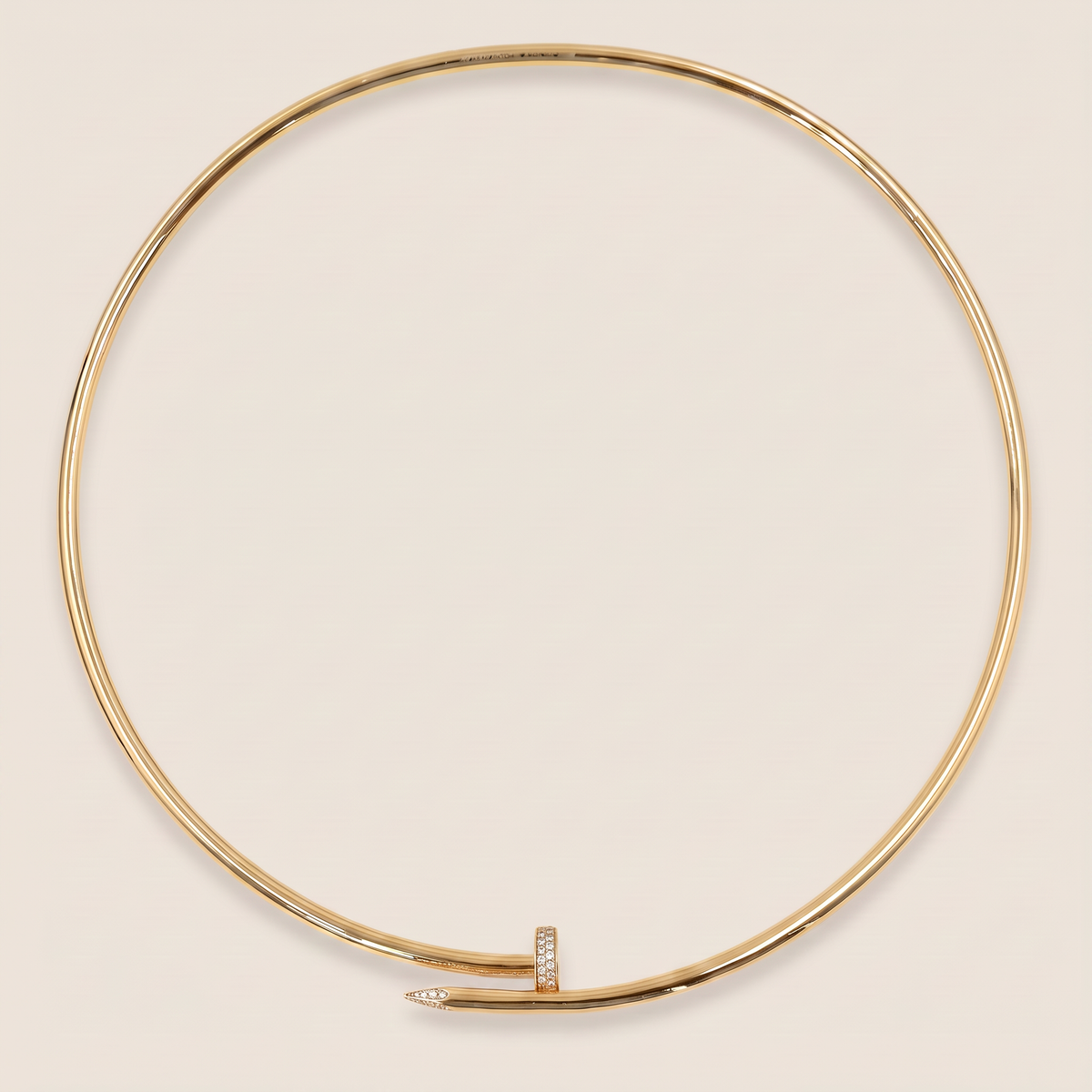 Juste Un Clou Torque Necklace