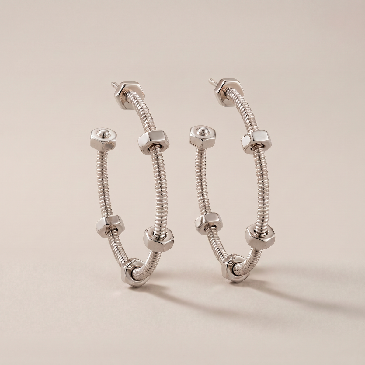 Large Écrou De Earrings