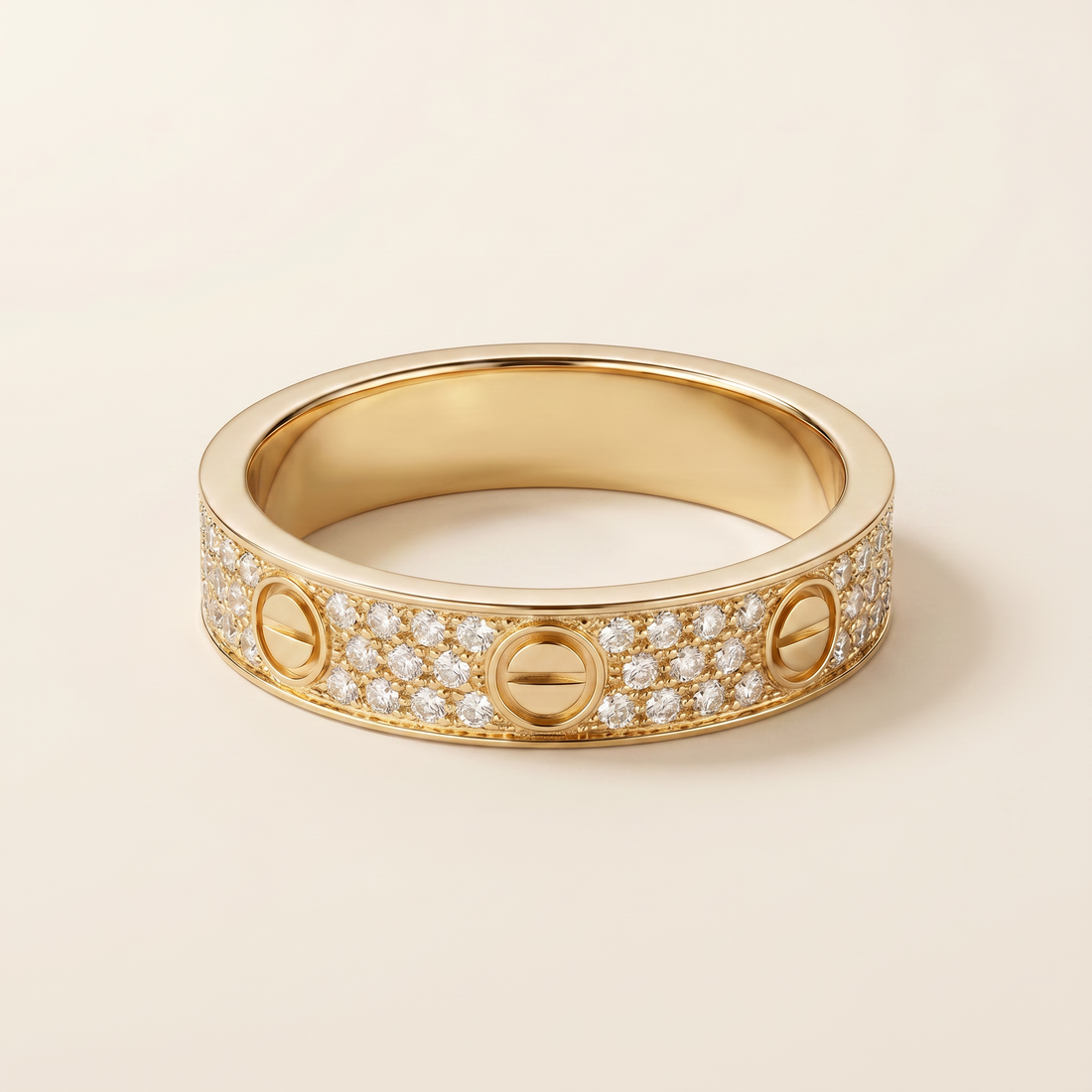 Love Pavé Band Ring
