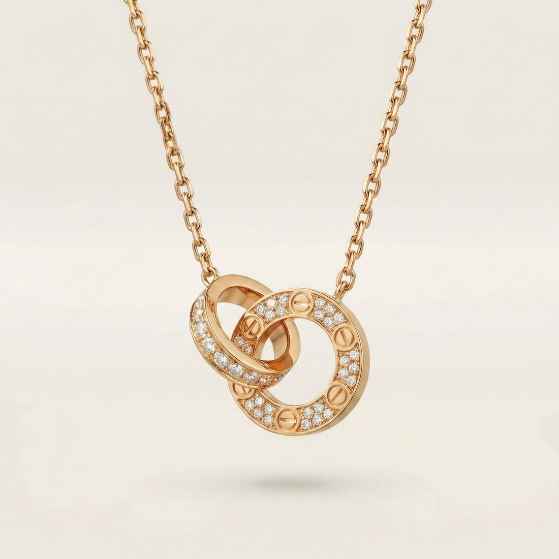 Love Pavé Necklace