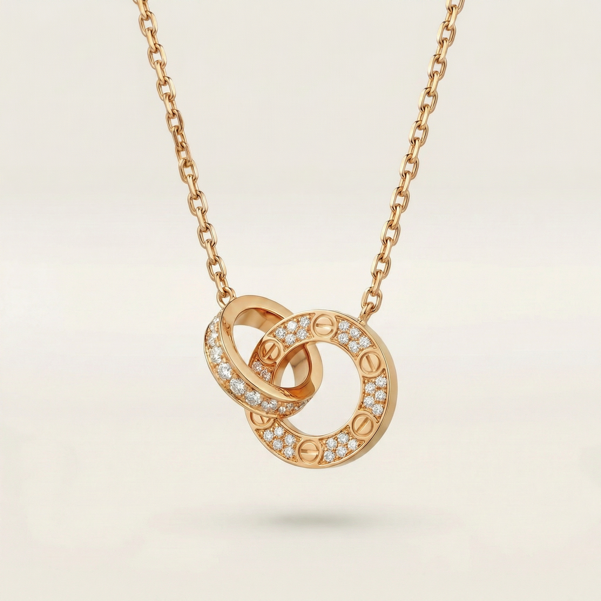 Love Pavé Necklace