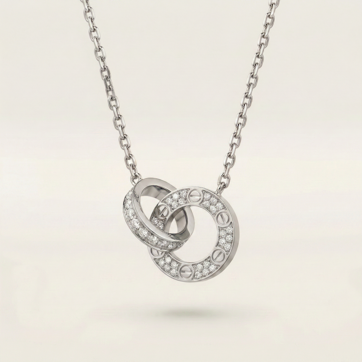 Love Pavé Necklace