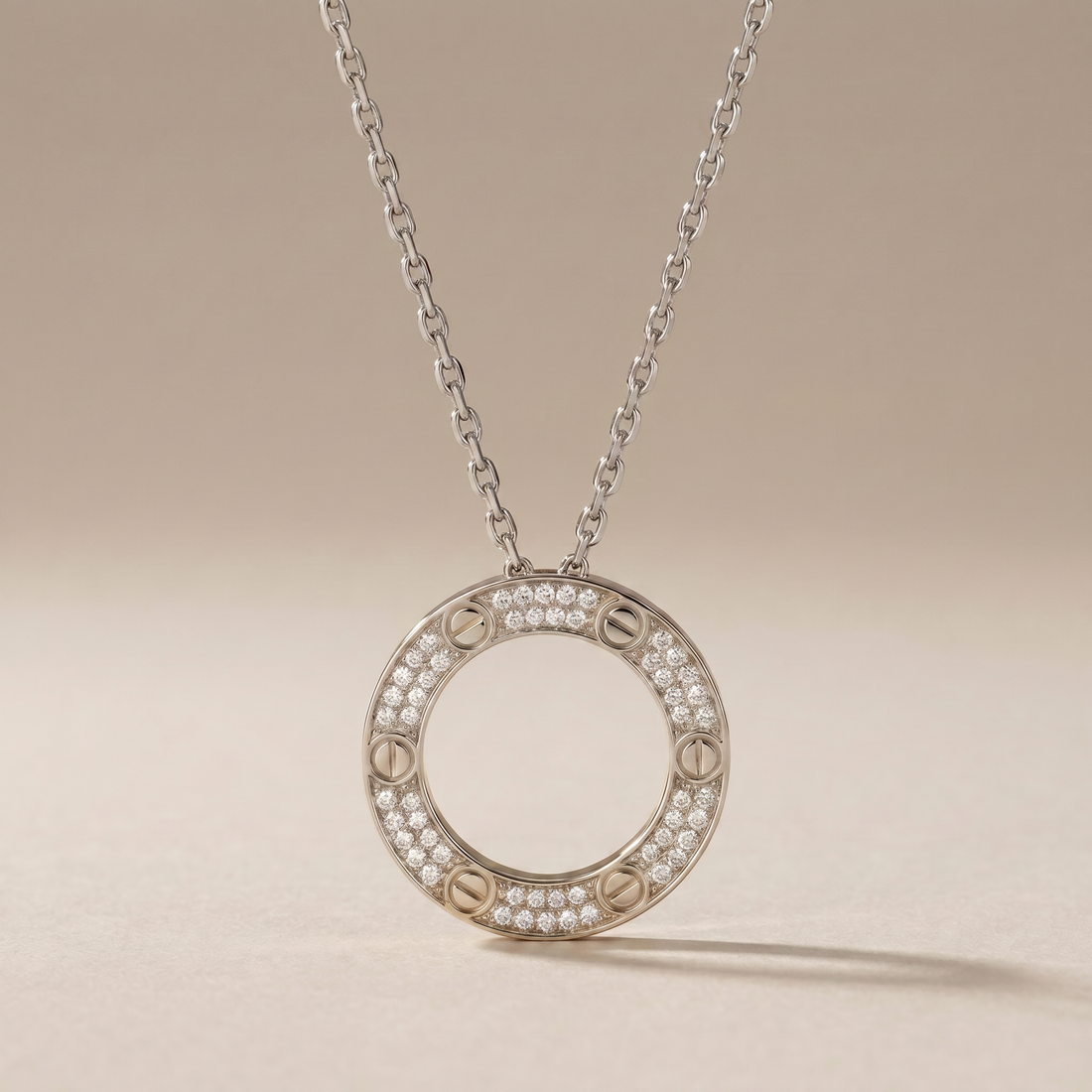 Love Paved Necklace
