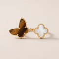 Lucky Alhambra Inspired Between The Finger Ring