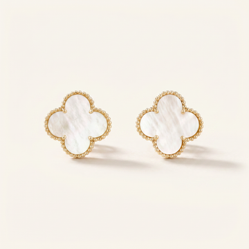 Magic Alhambra Pearl Earrings