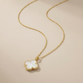 Magic Alhambra One Motif Pearl Necklace