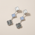 Magic Alhambra Three Motifs Earrings