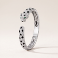 Panthere Pavé Diamonds Open Bangle Bracelet