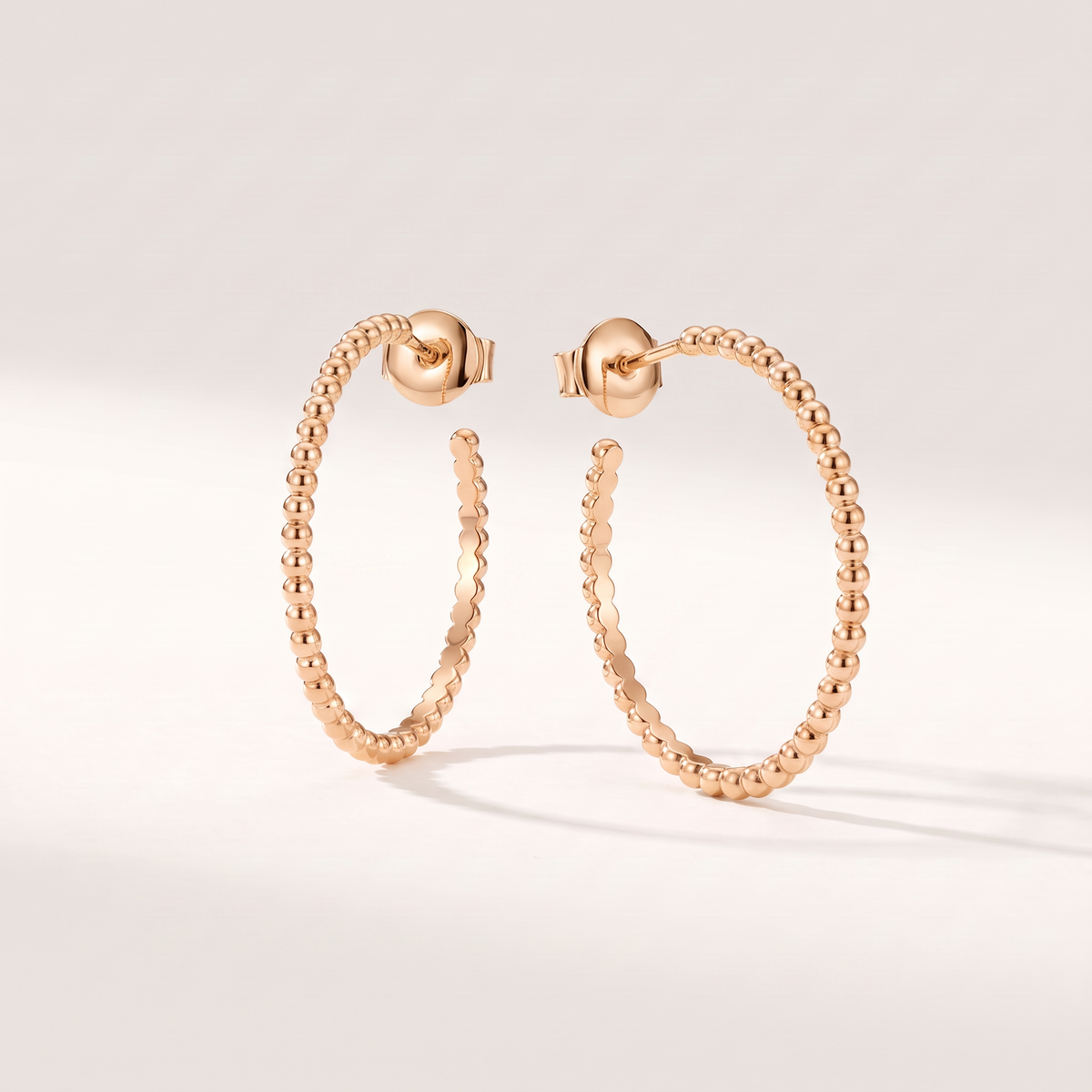 Perlée Beads Hoop Earrings