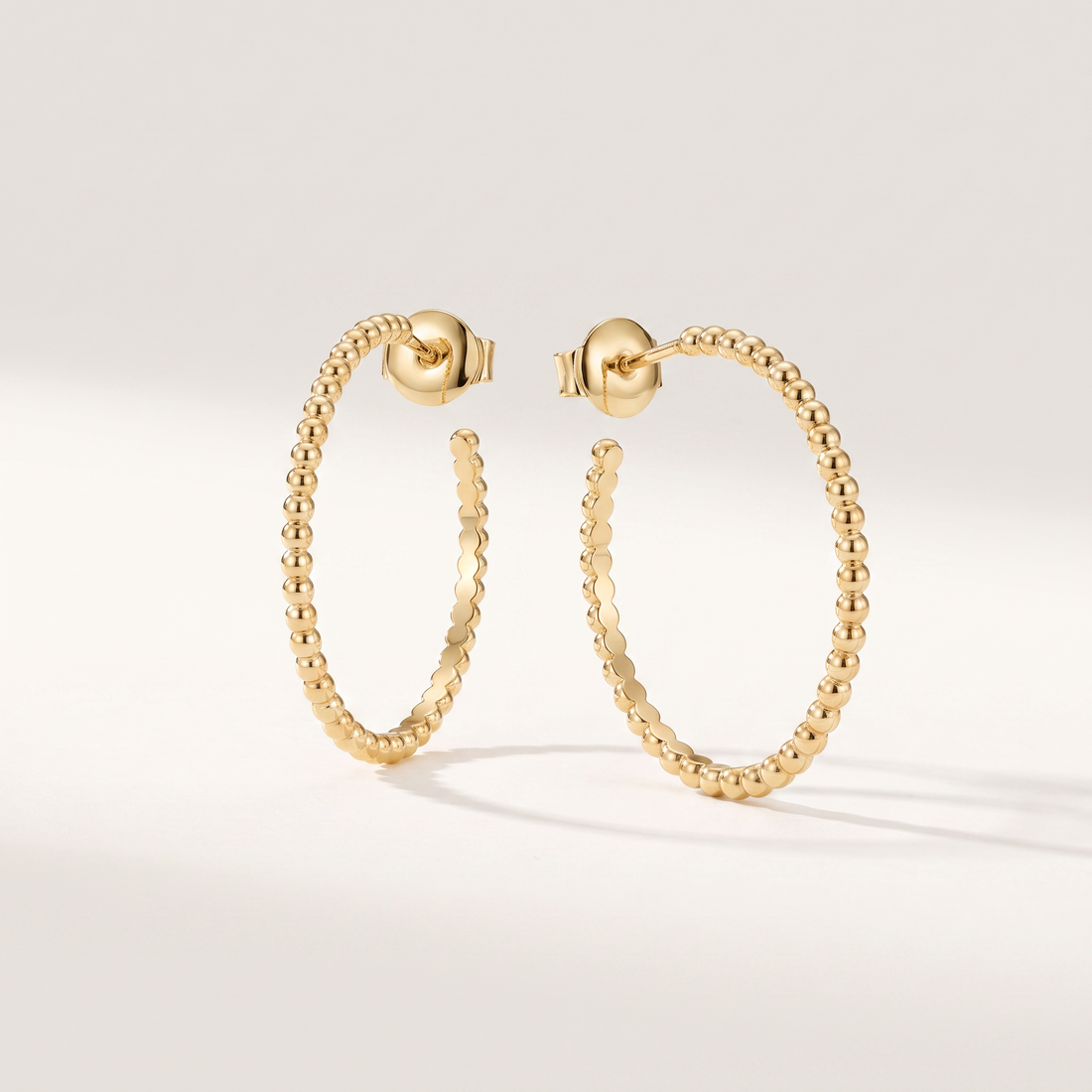 Perlée Beads Hoop Earrings