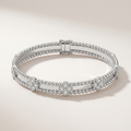 Perlée Sweet Clovers Pavé Bracelet