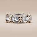 Schlumberger Eighteen Stone Ring